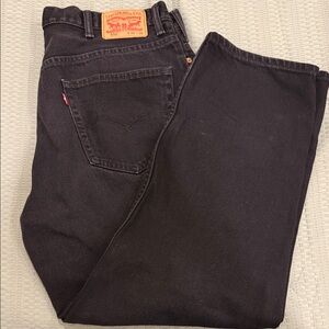 Levi's Men's Relaxed Fit Black Jeans